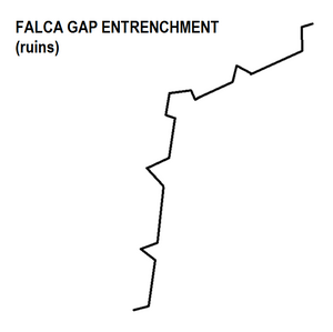 Falca Gap Укрепване map.png