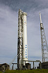 Falcon 9 in vertical position.jpg