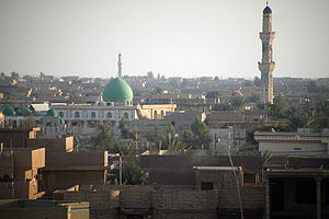 Uitzicht op Fallujah 2004