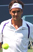 Roger Federer, tenista suizo nacido un 8 de agosto.