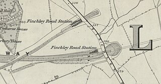 <span class="mw-page-title-main">Finchley Road railway station</span> Former railway station in England