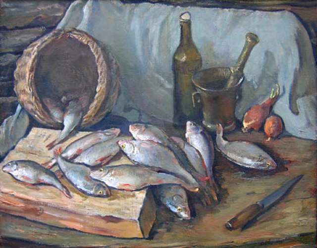 B. F. Borzin. Fish and Basket, 1978