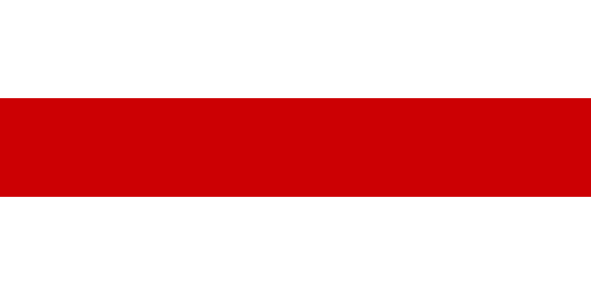 Flag of Democratic Belarus and Current Belarussian Opposition Flag
