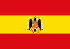 Army flag under Francoist Spain (1940â€“1945)