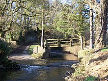 Ford and Footbridge over the Gwili near Cwmgwili Ford and Footbridge over the River Gwili - geograph.org.uk - 1220692.jpg