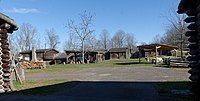 Reproduction of Fort Boonesborough, Fort Boonesborough State Park, Boonesborough, Kentucly, US This is an image of a place or building that is listed on the National Register of Historic Places in the United States of America. Its reference number is 94000303.