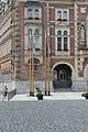 Čeština: Vlajkové stožáry u radnice na frýdlantském náměstí.