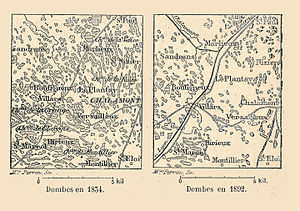 Dombes: Géographie, Le pays de Dombes, Histoire