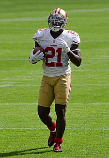 Gore in Green Bay for the 2012 season opener Frank Gore - San Francisco vs Green Bay 2012.jpg