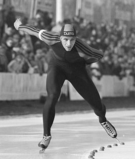 Frits Schalij Dutch speed skater