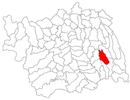 Găiceana – Mappa