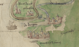 Geertruidenberg on a 16th century map.png