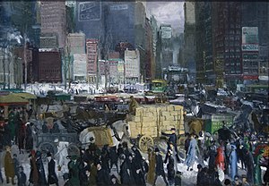George Bellows, New York (1911) George Bellows - New York.jpg