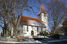 Die St.-Georgs-Kirche im Stadtteil Donnstetten