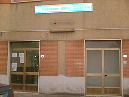 Gioia Tauro FC station - Entrance.jpg