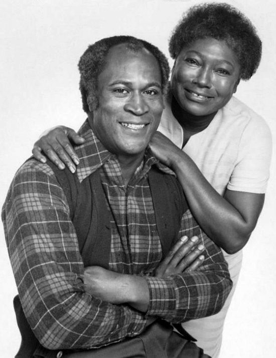 John Amos and Esther Rolle, 1974