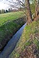 Deutsch: Graben Dorfaue Nord zwischen dem Fredersdorfer Mühlenfließ und der Vogelsdorfer Straße.