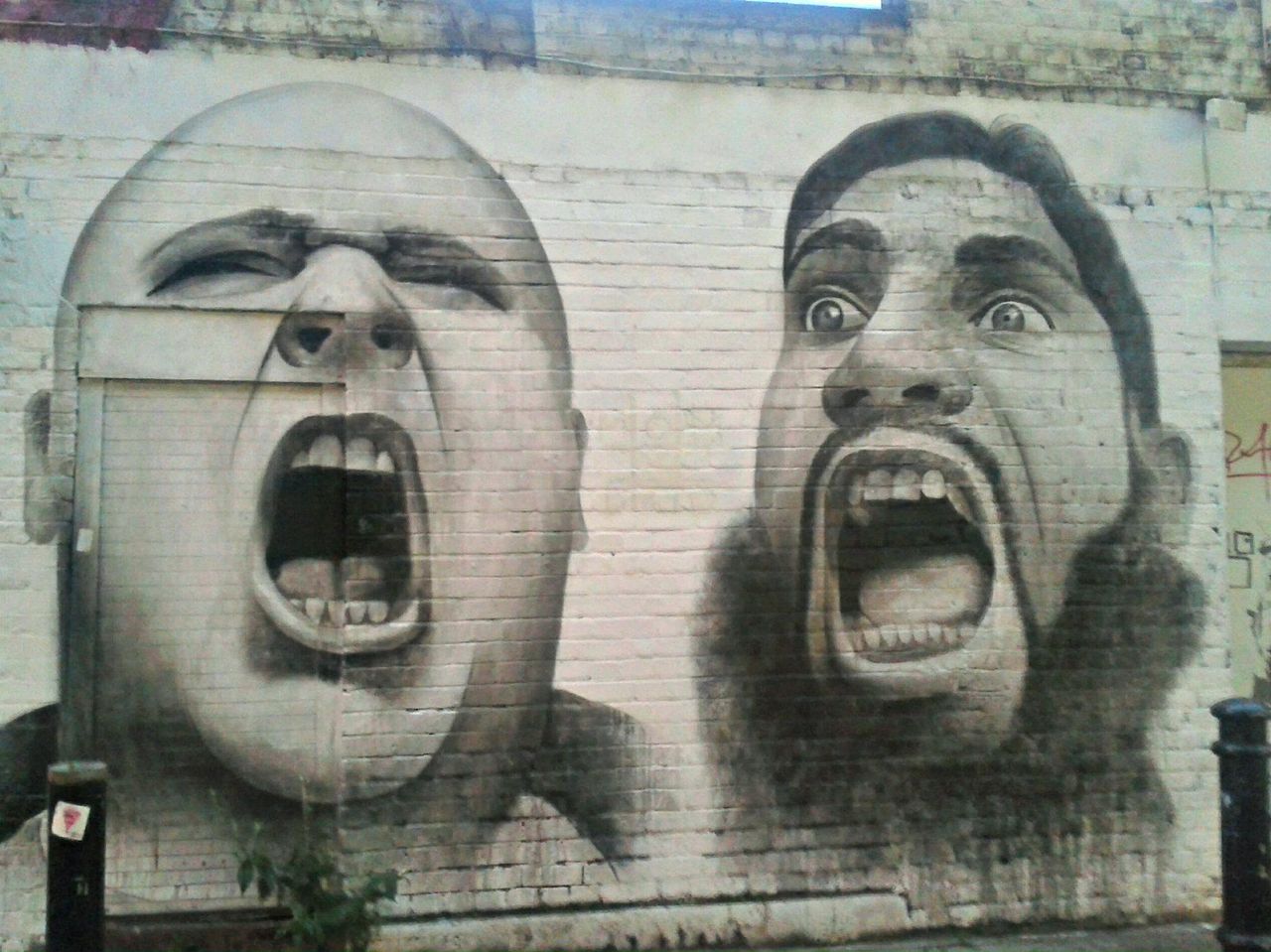 Graffiti in Shoreditch, London - Hatred by Ben Slow (9422248989).jpg