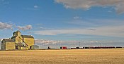 Grain elevator in Skiff Grain elevator in Skiff Alberta.jpg