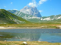 Gran Sasso d'Italia, the highest peak of the Apennines.