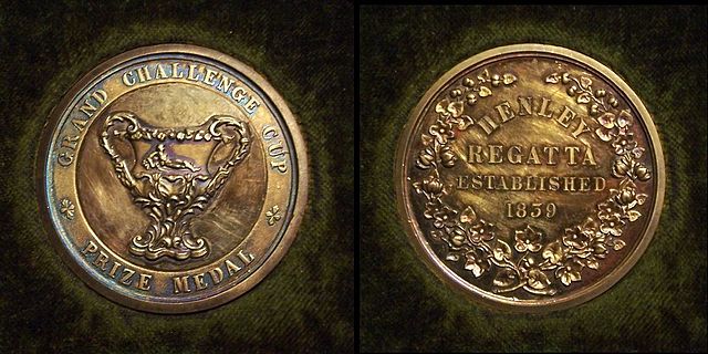 The Prize Medal of the 1937 Grand Challenge Cup