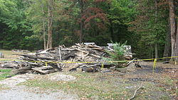 Grandview Apostolic Church rubble pile from southwest.jpg