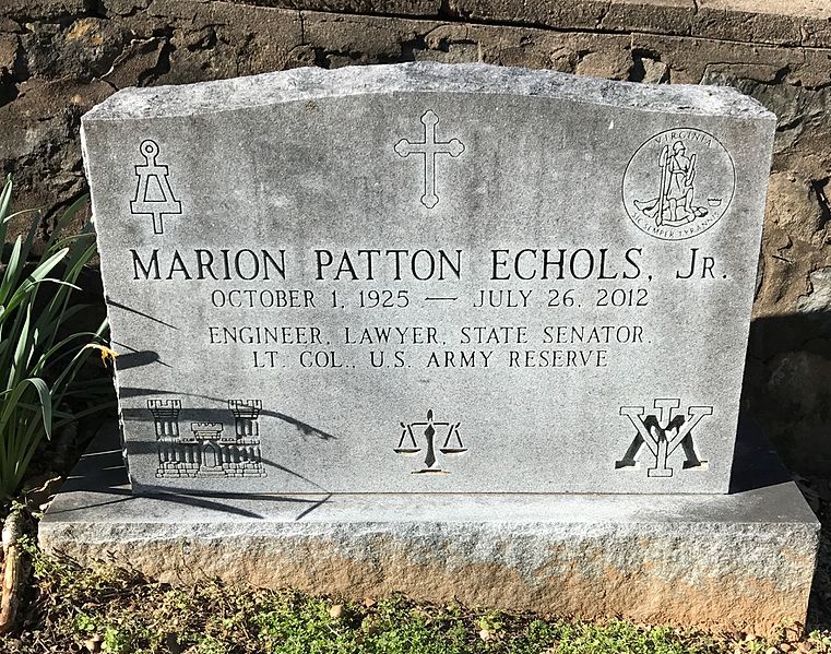File:Grave of M. Patton Echols.jpg