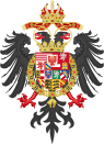 Greater Coat of Arms of Rudolf II, Matthias and Ferdinand II, Holy Roman Emperors.svg