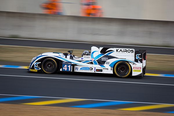 Greaves Motorsport No. 41 Gibson 015S, winner of the 2015 European Le Mans Series in the LMP2 class