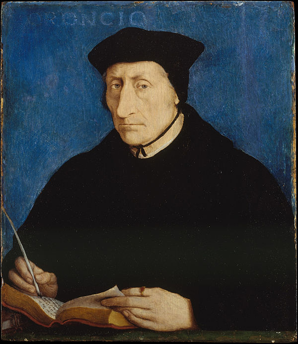 Guillaume Budé, c. 1536 portrait by Jean Clouet