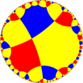 Uniform tiling of hyperbolic plane, 7x7x8o. Generated by Python code at User:Tamfang/programs.