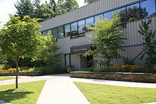 Adele Simmons Hall at Hampshire College, named in Simmons' honor Hampshire College, Adele Simmons Hall.JPG