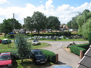 Hankelow village in the United Kingdom