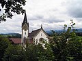 Heitenried. Église Saint-Michel.