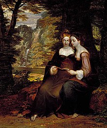 Washington Allston's 1818 painting Hermia and Helena HermiaandHelena.jpg