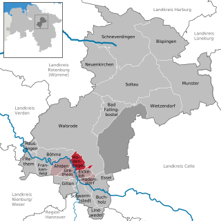 Hodenhagen Municipality in Lower Saxony, Germany