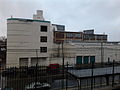 Brown Instrument factory near Wayne Junction, Philadelphia, Pennsylvania, in 2011, repurposed as a self-storage company.