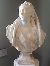 Sophie Arnould dans le rôle d'Iphigénie (1775), marbre, Paris, musée du Louvre.