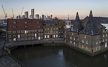 The House Mill from the mill basin. House Mill Three Mills Bromley-By-Bow.jpg