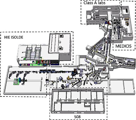 ISOLDE facility model