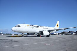 Antiguo Airbus A320-200 (HI-968) de Dominican Wings