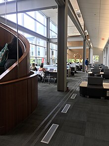 View of study carrels on the second floor of MacOdrum Library InLibrary Carleton 2019.jpg