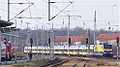 Di NOB (Nord-Ostseebahn) köört me en Elektro-Lok fan Hamborig naa Kiel.