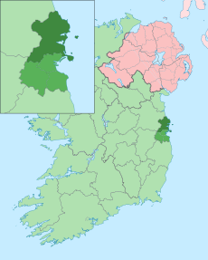 Island of Ireland location map Fingal.svg