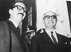 ジャニオ・クアドロスとアルトゥーロ・フロンディシ（スペイン語版）アルゼンチン大統領