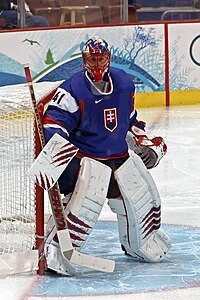 Jaroslav Halak, two-time winner JaroslavHalak2010WinterOlympics.jpg