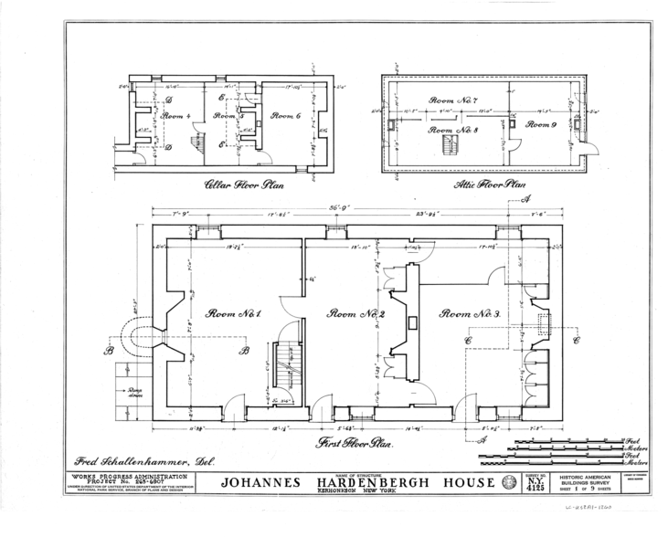 File:Johannes Hardenbergh House, Kerhonkson, Ulster County, NY HABS NY,56-KER,1- (sheet 1 of 9).png