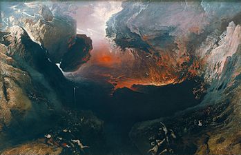 The Great Day of His Wrath (1851) oil on canvas, 196.5 x 303 cm., Tate Britain, London