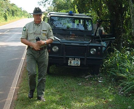 Jorge Cieslik, a park ranger in the Iguazú National Park in Argentina, on the border with Brazil and Paraguay