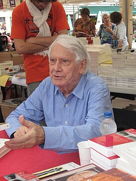 Jorge Semprun en la Feria del Libro de Montpellier, 2009